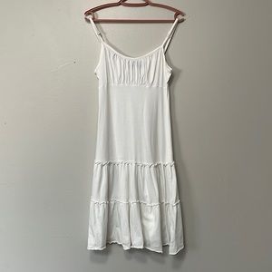 Pretty white cotton dress. Size small
